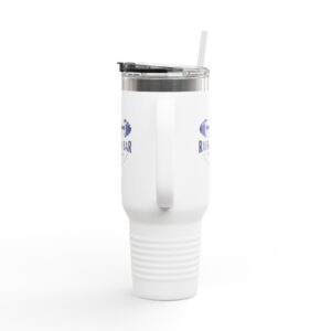 Insulated Travel Mug - Raise The Bar Design, 40oz Fitness Drinkware - Image 3
