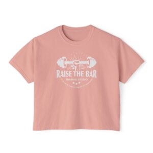 Women’s Boxy Tee - Raise The Bar (Multiple Colors)