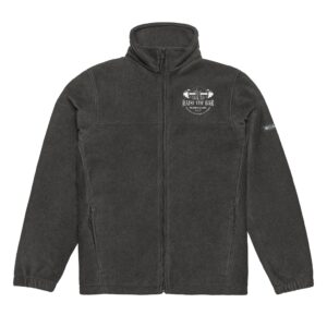 Unisex Columbia Fleece Jacket - 'Raise the Bar' Embroidered Workout Outerwear
