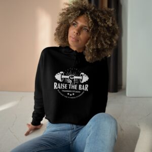 Raise the Bar Crop Hoodie (Multiple Colors)