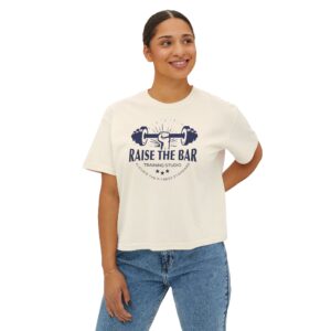 Women’s Boxy Tee - Raise The Bar (Multiple Colors) - Image 7