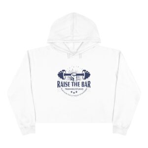 Raise the Bar Crop Hoodie (Multiple Colors) - Image 4