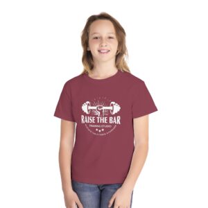 Youth Midweight Tee - "Raise The Bar" (Multiple Color) - Image 6