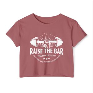 Women's Crop Top - Raise the Bar - Image 2