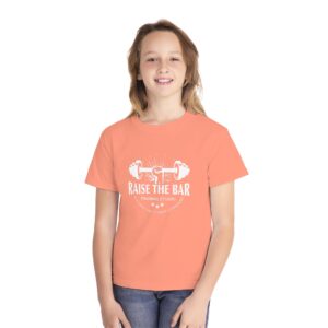 Youth Midweight Tee - "Raise The Bar" (Multiple Color) - Image 9