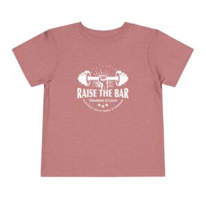 Toddler Tee - Raise the Bar - Image 2