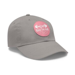 Raise The Bar Dad Hat - Fitness Leather Patch Cap - Image 58