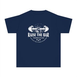 Youth Midweight Tee - "Raise The Bar" (Multiple Color) - Image 2