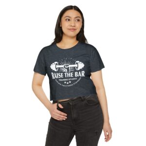 Women's Crop Top - Raise the Bar - Image 4