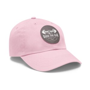 Raise The Bar Dad Hat - Fitness Leather Patch Cap - Image 18