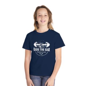 Youth Midweight Tee - "Raise The Bar" (Multiple Color)