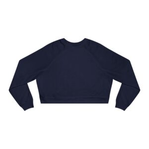 Cropped Fleece Pullover - 'Raise the Bar' Fitness Sweatshirt for Women - Image 3