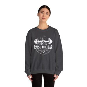 Raise the Bar Fitness Sweatshirt | Unisex Heavy Blend Crewneck | Workout Apparel, Gym Wear, Motivational Gift, Fitness Studio Gear - Image 20