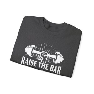 Raise the Bar Fitness Sweatshirt | Unisex Heavy Blend Crewneck | Workout Apparel, Gym Wear, Motivational Gift, Fitness Studio Gear - Image 19