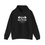 Fitness Motivation Hoodie, Raise the Bar Sweatshirt for Gym Lovers, Unisex Workout Apparel, Athleisure, Gym Gift