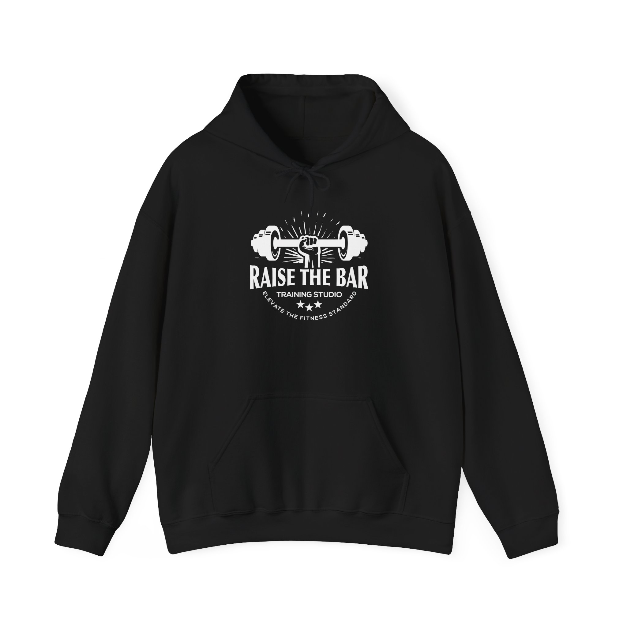 Fitness Motivation Hoodie, Raise the Bar Sweatshirt for Gym Lovers, Unisex Workout Apparel, Athleisure, Gym Gift