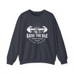 Raise the Bar Fitness Sweatshirt | Unisex Heavy Blend Crewneck | Workout Apparel, Gym Wear, Motivational Gift, Fitness Studio Gear - Image 21