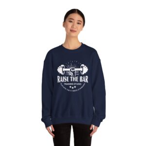 Raise the Bar Fitness Sweatshirt | Unisex Heavy Blend Crewneck | Workout Apparel, Gym Wear, Motivational Gift, Fitness Studio Gear - Image 28