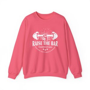 Raise the Bar Fitness Sweatshirt | Unisex Heavy Blend Crewneck | Workout Apparel, Gym Wear, Motivational Gift, Fitness Studio Gear - Image 29