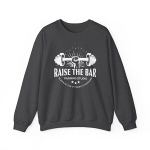 Raise the Bar Fitness Sweatshirt | Unisex Heavy Blend Crewneck | Workout Apparel, Gym Wear, Motivational Gift, Fitness Studio Gear - Image 17
