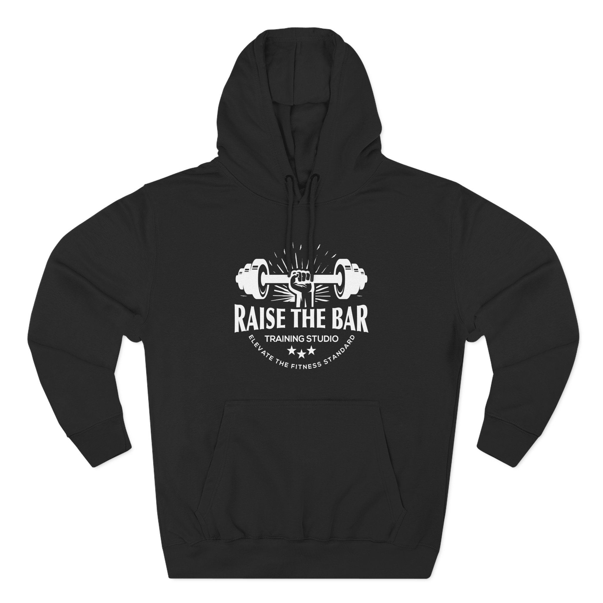 Raise The Bar Hoodie — Weightlifting Gym Pullover with Barbell Graphic - Image 5