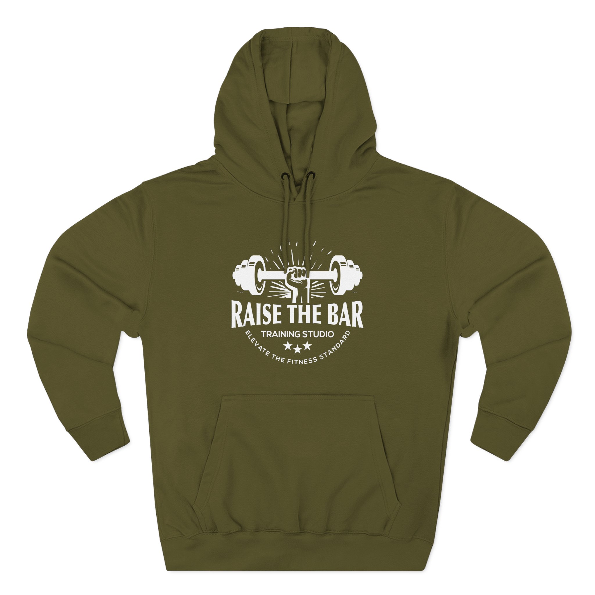 Raise The Bar Hoodie — Weightlifting Gym Pullover with Barbell Graphic - Image 9