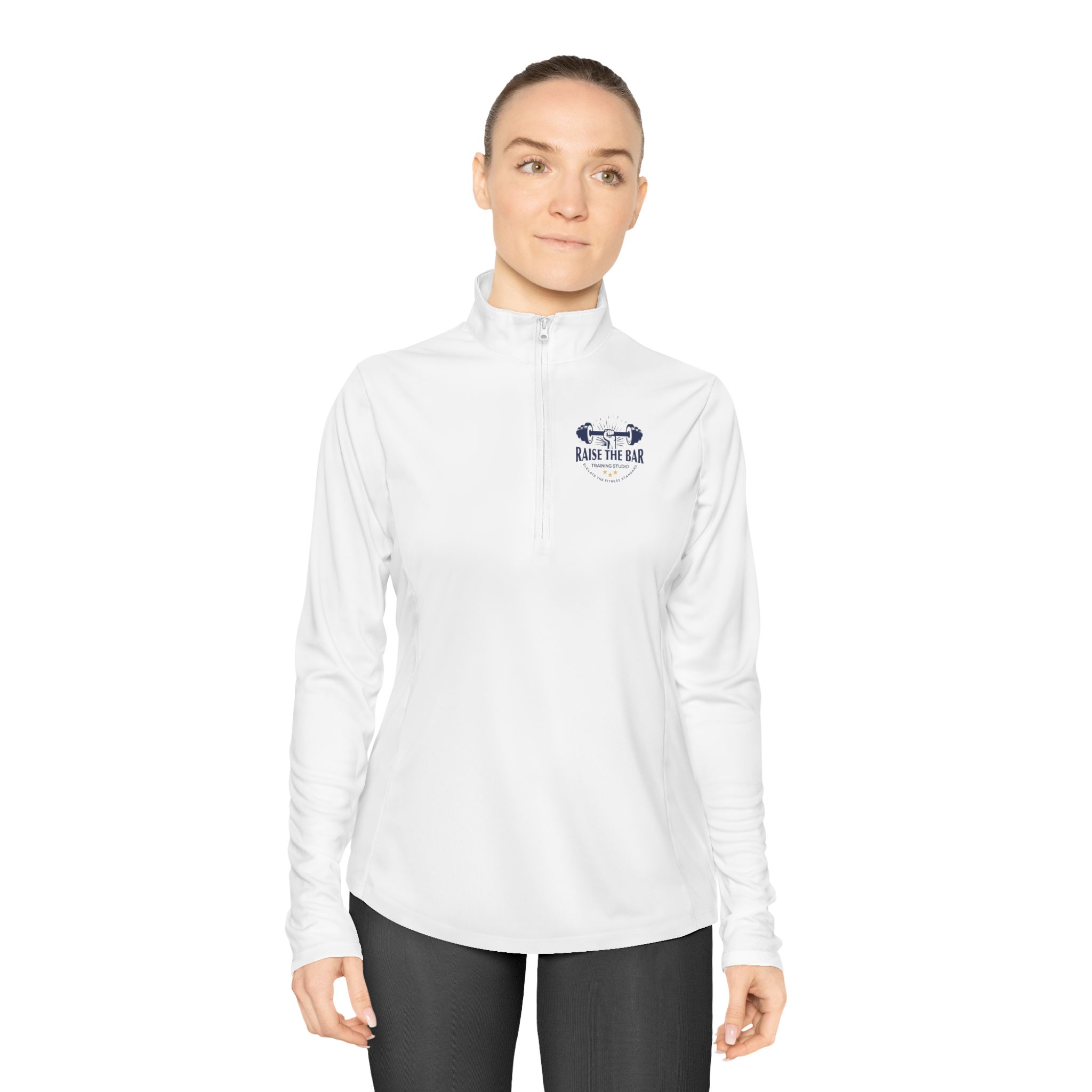 Ladies Quarter-Zip Pullover - Image 3