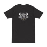 Raise The Bar Training Tee — "Elevate The Fitness Standard" Gym T-Shirt