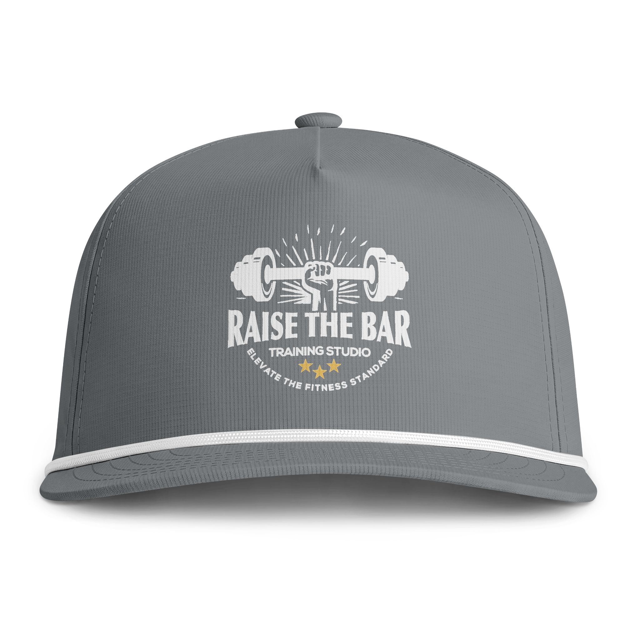 Raise The Bar Rope Cap — Vintage Weightlifting Hat - Image 3