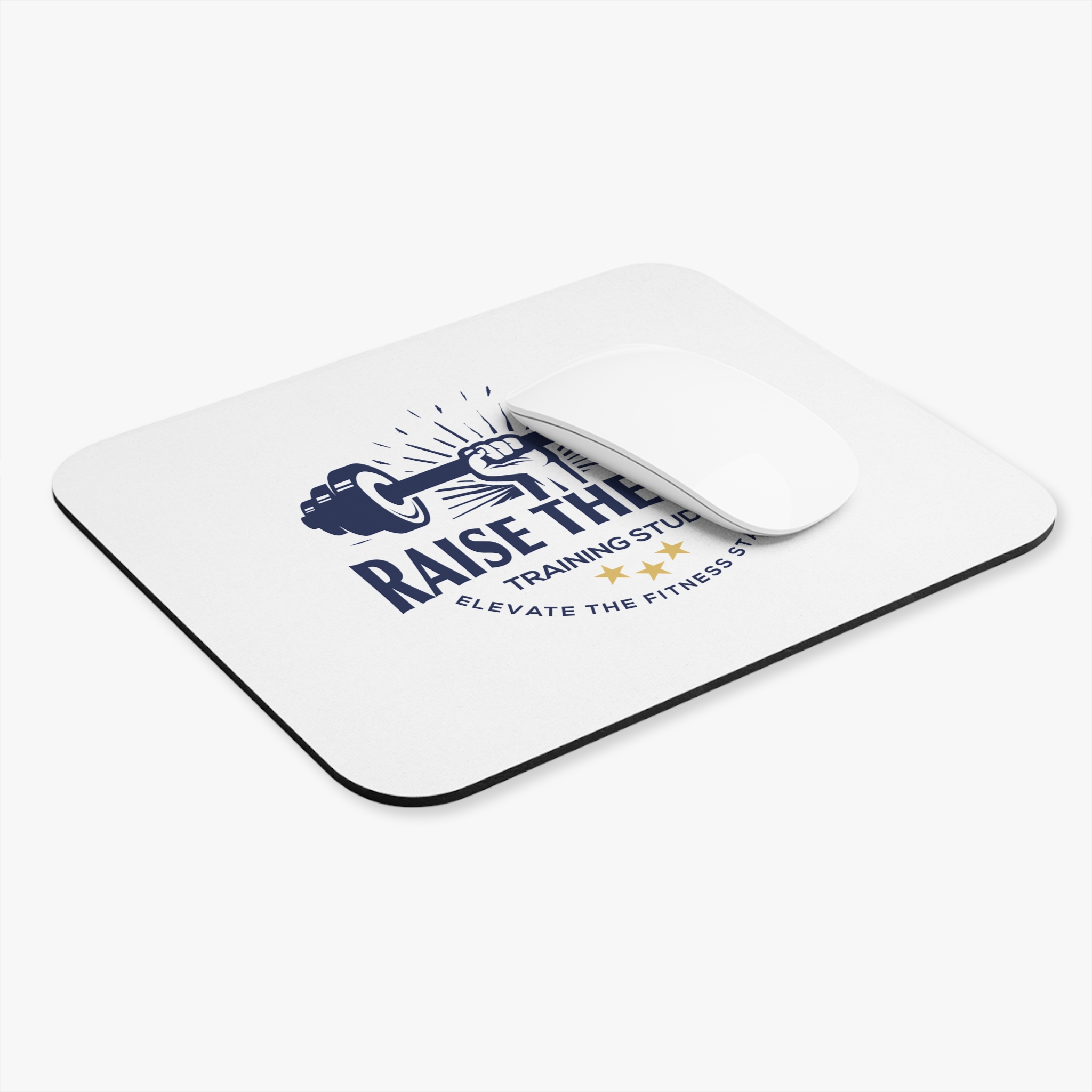 Raise The Bar Fitness Mouse Pad — Training Studio Desk Mat - Image 3
