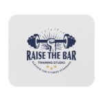 Raise The Bar Fitness Mouse Pad — Training Studio Desk Mat